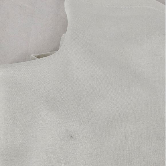 BUFFBUNNY COLLECTION WOMEN'S WHITE PULL-OVER TURTLENECK SWEATSHIRT – SIZE SMALL - Picture 6 of 8